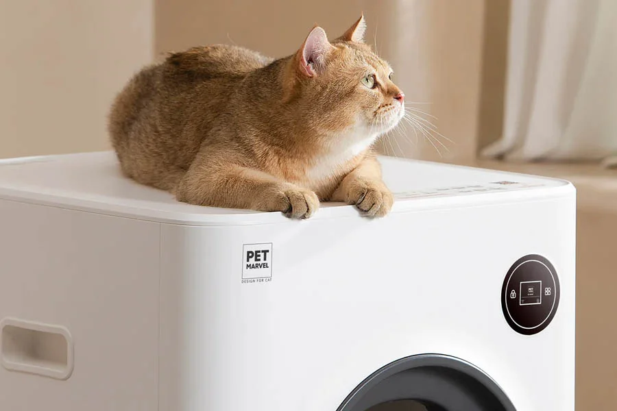 self cleaning litter box